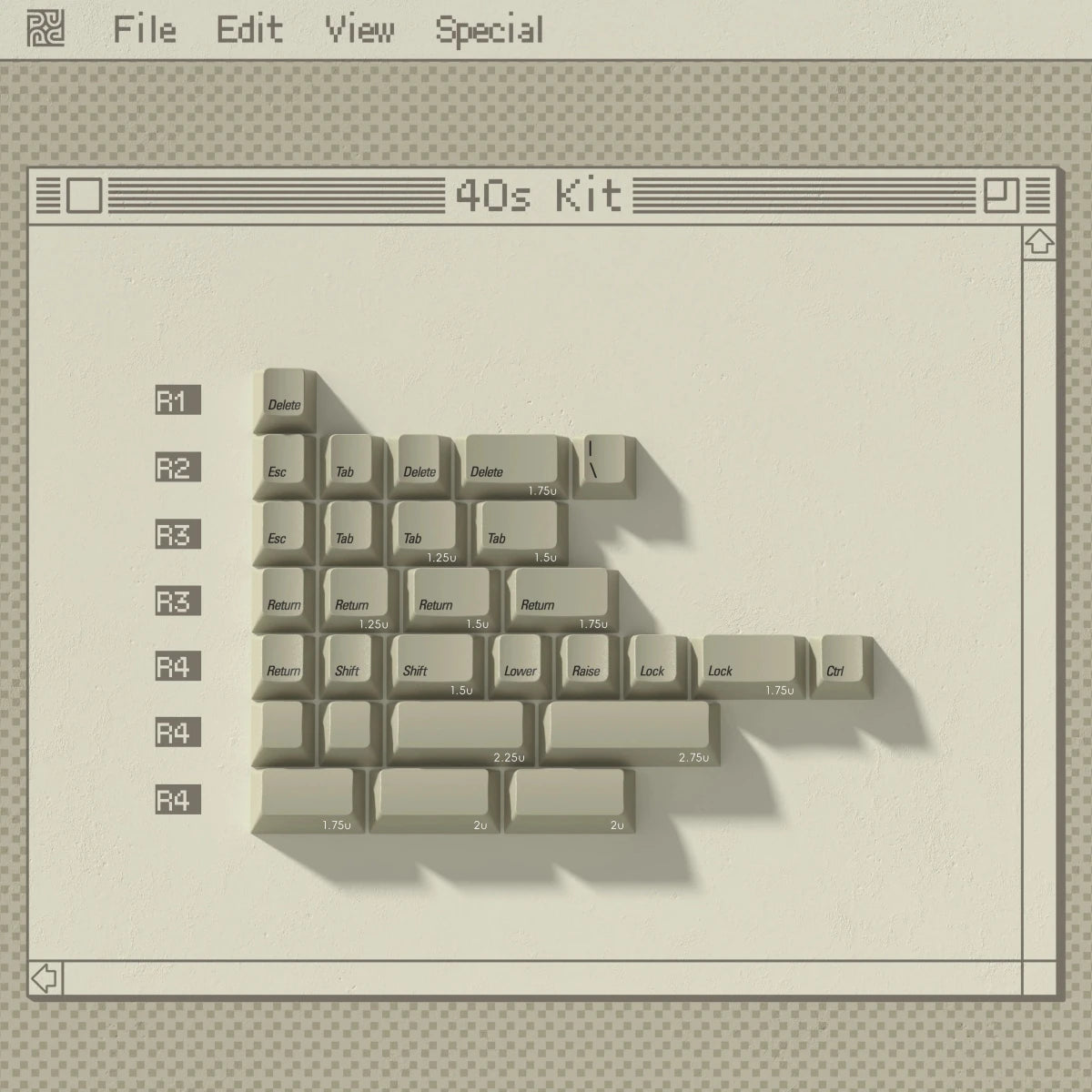 PBTfans 1984 Keycaps - Divinikey