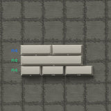 PBTfans Block Game Keycaps - Divinikey