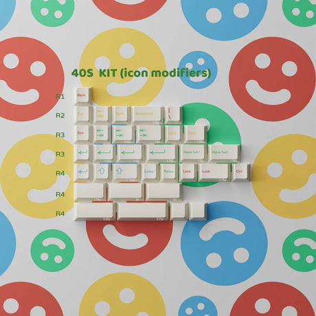 PBTfans Cool Kids Keycaps - Divinikey