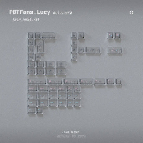 PBTfans Lucy R2 Keycap Set - Divinikey