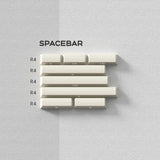 PBTfans Pastel Gray Keycaps - Divinikey