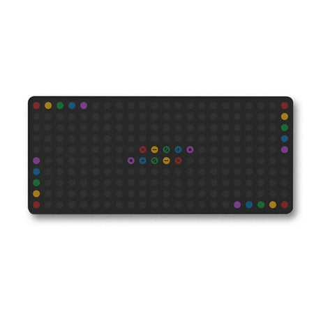 PBTfans Retro Dark Lights R2 Deskmat - Divinikey