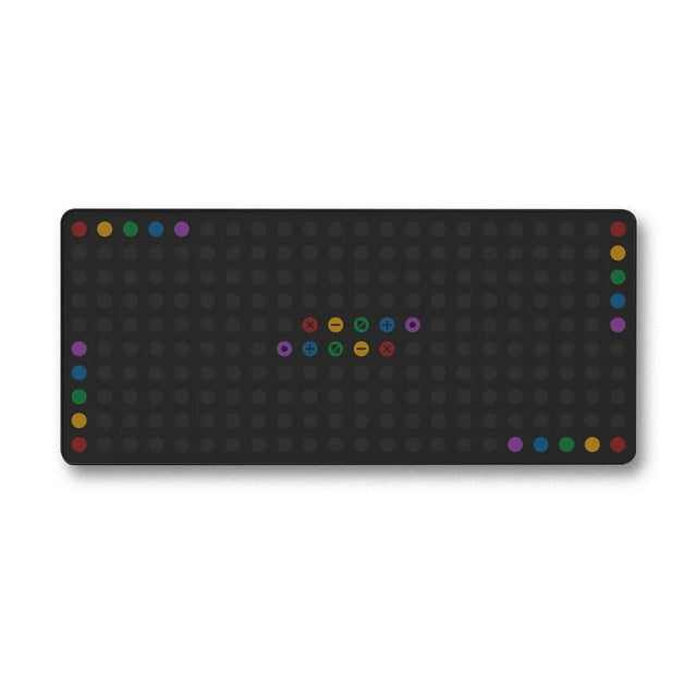 PBTfans Retro Dark Lights R2 Deskmat - Divinikey