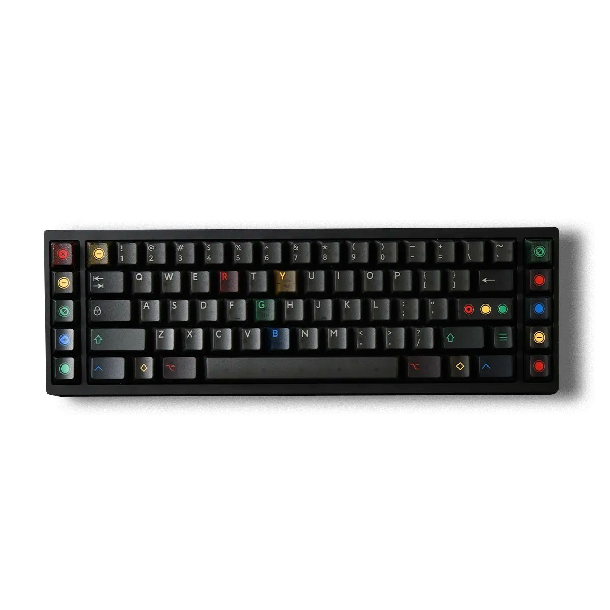 PBTfans Retro Dark Lights R2 Keycaps - Divinikey