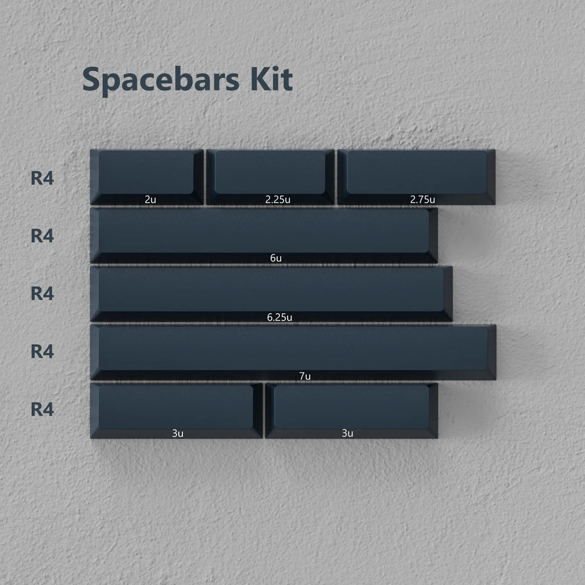 PBTfans Spark R3 Keycaps - Divinikey