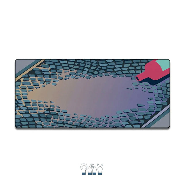 [Preorder] PBTfans Kabuki-Cho R2 Deskmat - Divinikey