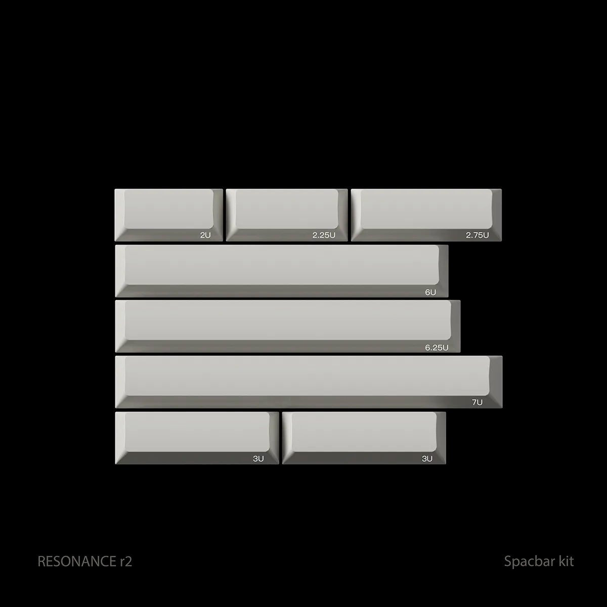 [Preorder] PBTfans Resonance R2 Keycap Set - Divinikey