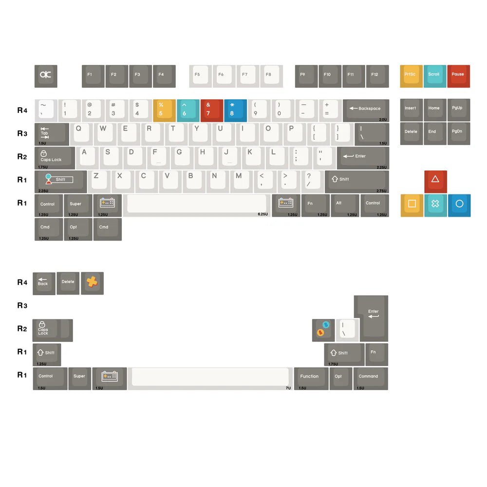 Qwertykeys QK65 Mk3 Accessories - Divinikey
