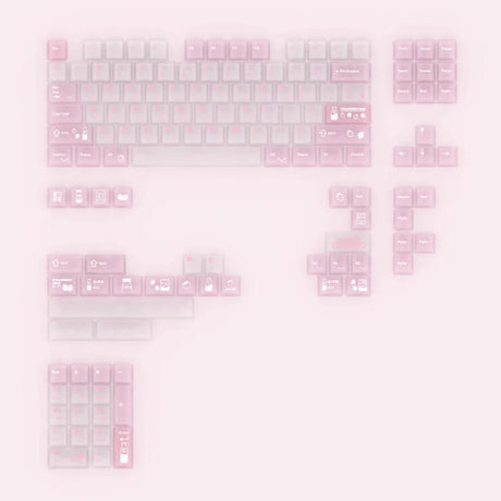 Soulcat Strawberry Milk Keycaps - Divinikey