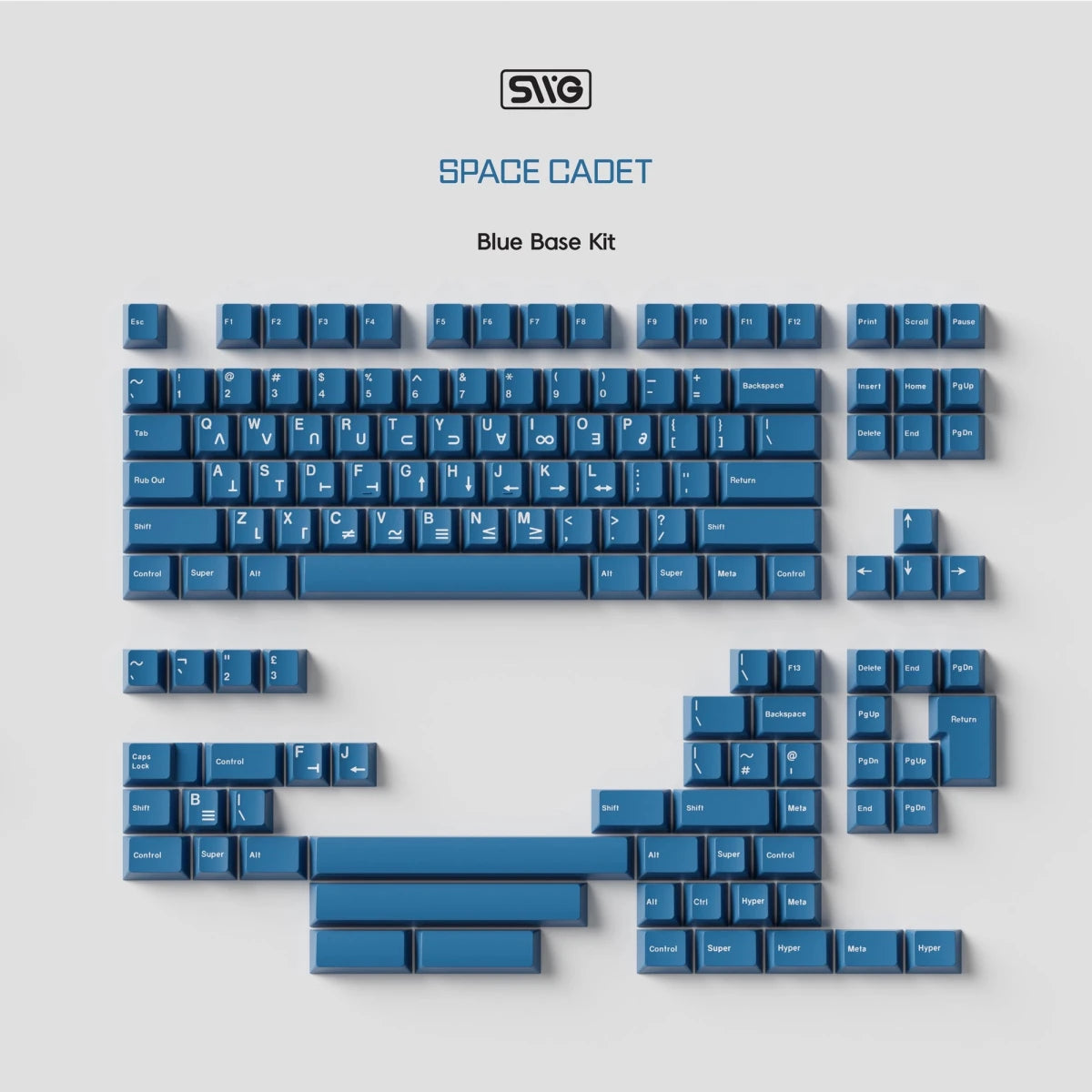 SWG Space Cadet Keycaps - Divinikey
