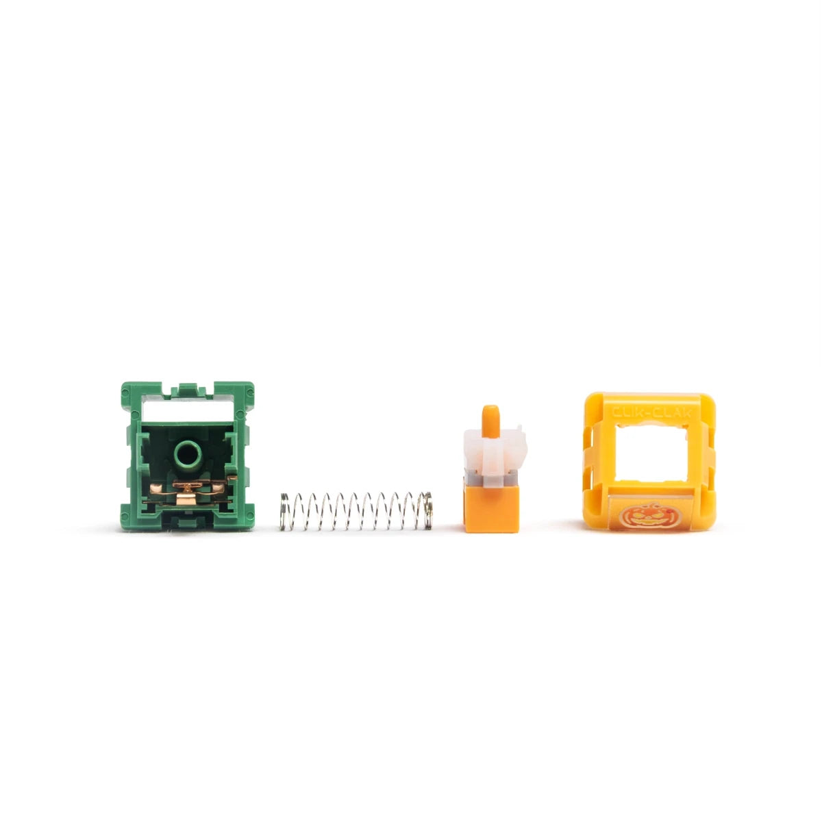 Wingtree x Lichicx Pumpkin Silent Tactile Switches - Divinikey