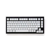 Akko Black on White Keycap Set Doubleshot ABS - Divinikey