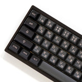 Akko Black & Pink Hiragana Keycap Set Doubleshot PBT - Divinikey