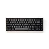 Akko Black & Silver Keycap Set Doubleshot PBT - Divinikey