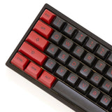 Akko Bred Keycap Set Doubleshot PBT - Divinikey