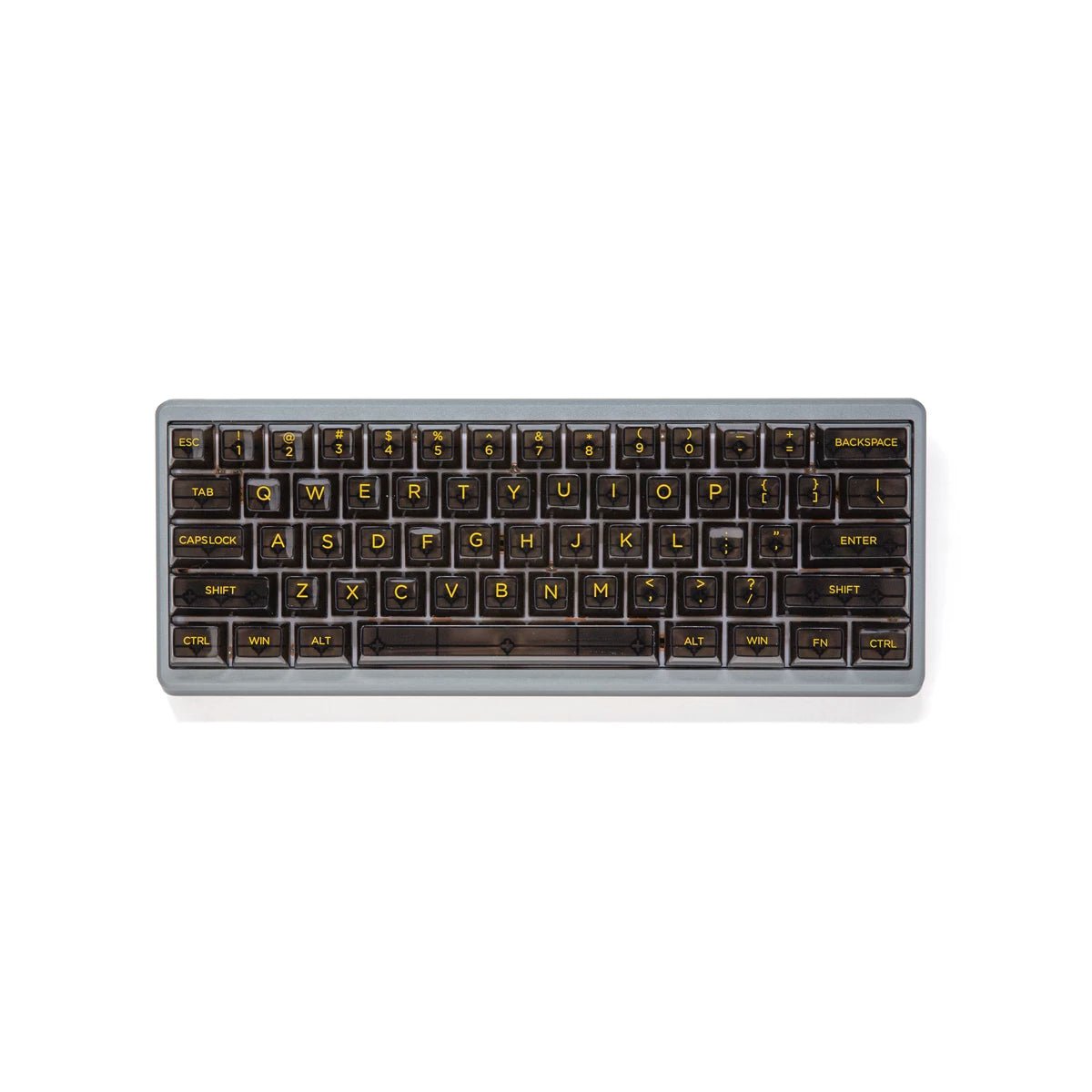 Akko Clear Keycap Set UV Polycarbonate - Divinikey