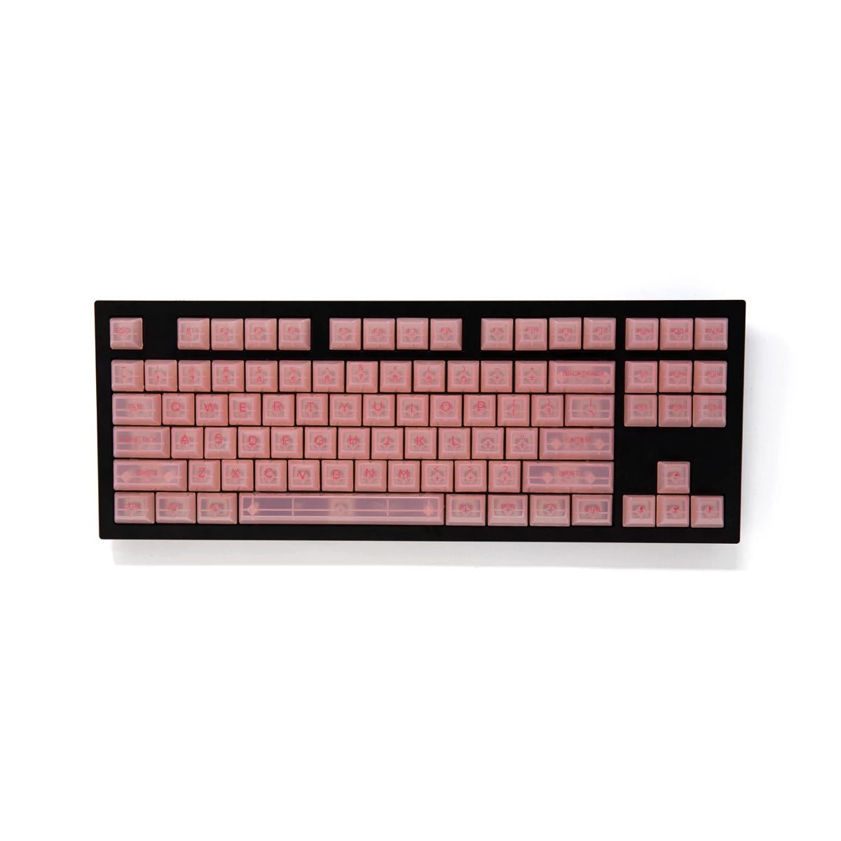 Akko Clear Keycap Set UV Polycarbonate - Divinikey