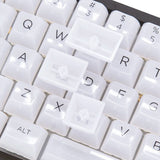 Akko Clear Keycap Set UV Polycarbonate - Divinikey