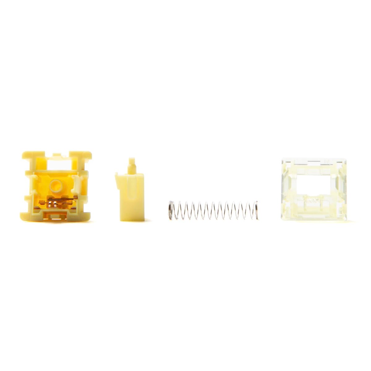 Akko Cream Yellow Pro Linear Switches - Divinikey