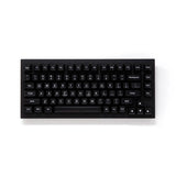 Akko White on Black Keycap Set Doubleshot ABS - Divinikey