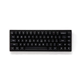 Akko White on Black Keycap Set Doubleshot ABS - Divinikey