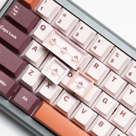 AlohaKB Low Tea Keycap Set Dye-Sub PBT - Divinikey