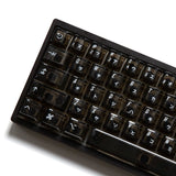 BIIP Clear 2048 Keycap Set UV Polycarbonate - Divinikey