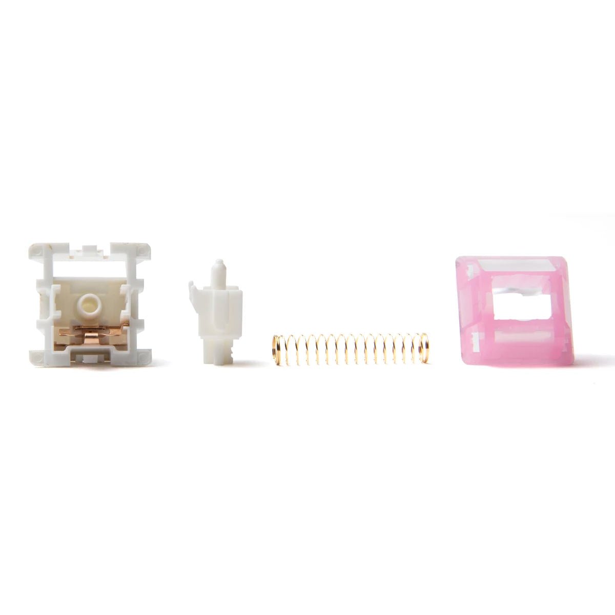 Durock White Lotus Tactile Switches - Divinikey