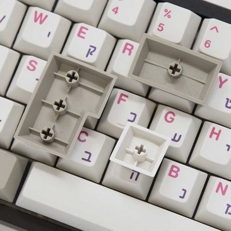 EnjoyPBT Hebrew Keycap Set Dye-Sub PBT - Divinikey