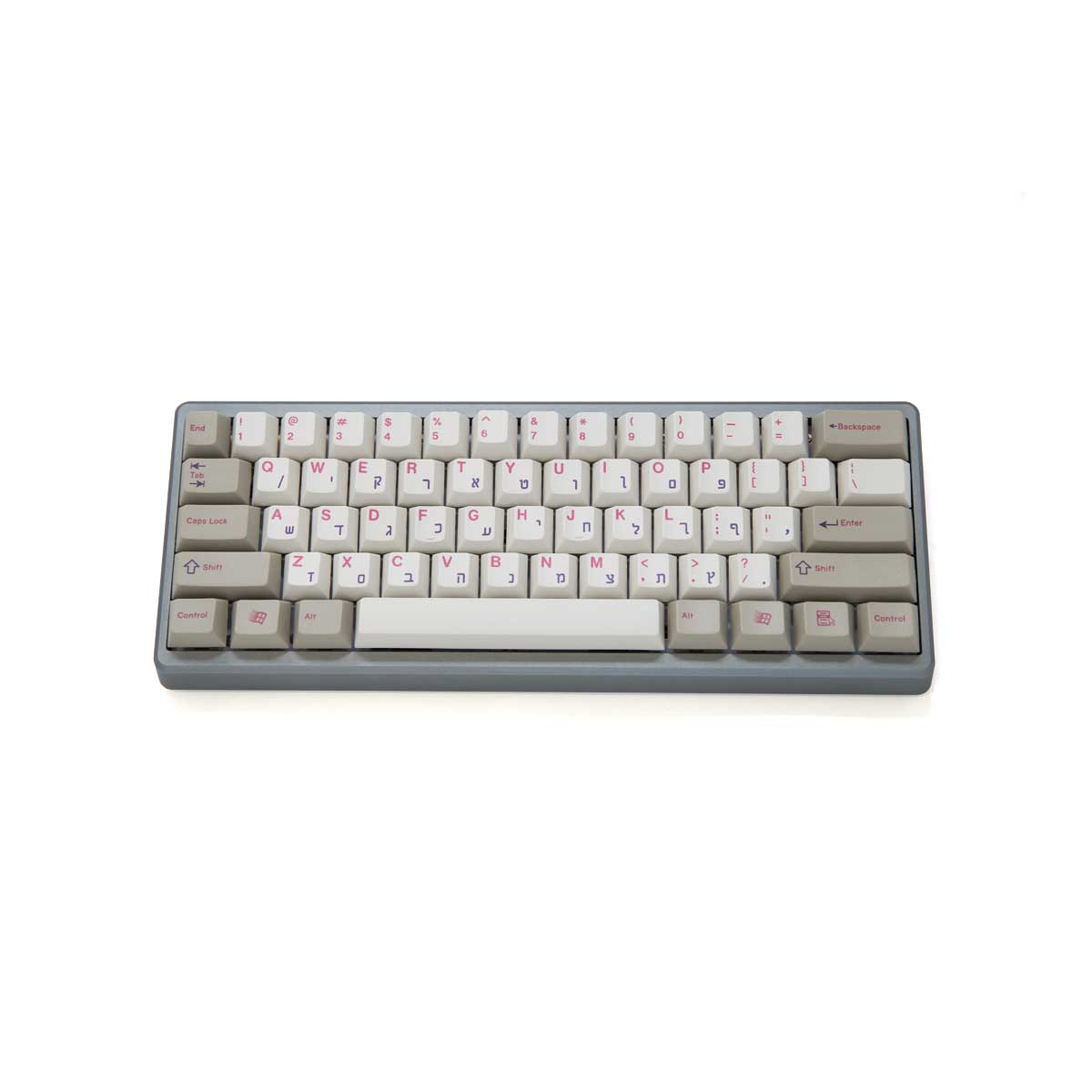 EnjoyPBT Hebrew Keycap Set Dye-Sub PBT - Divinikey