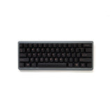 EnjoyPBT Pink on Black Keycap Set Doubleshot ABS - Divinikey
