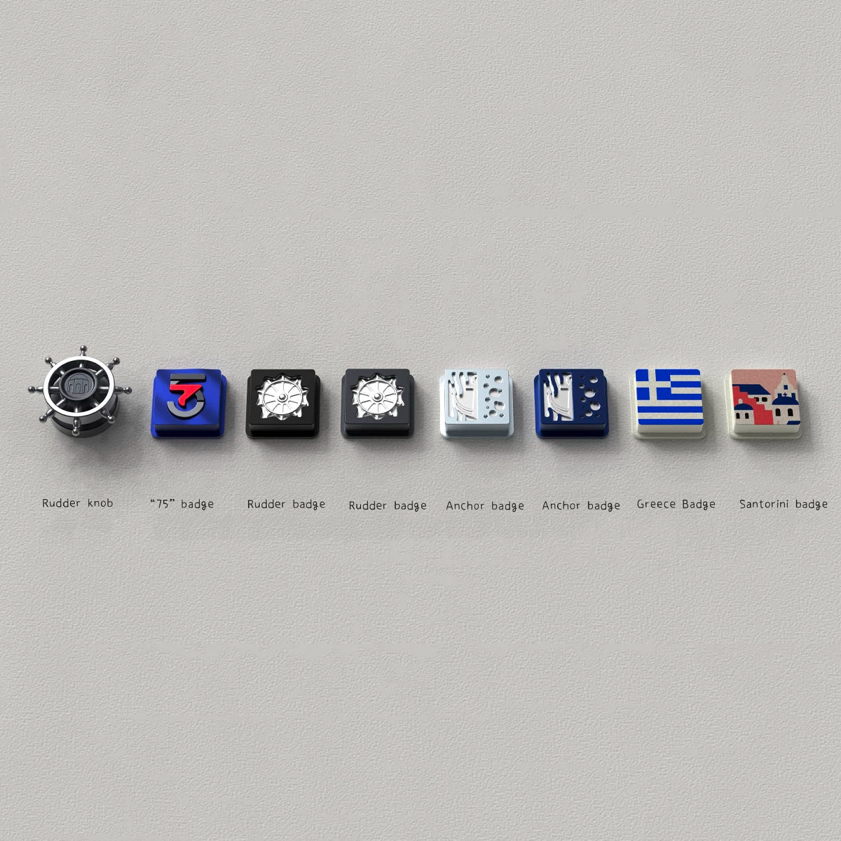 [GB] Createkeebs Thera75 V2 Badge & Knob - Divinikey