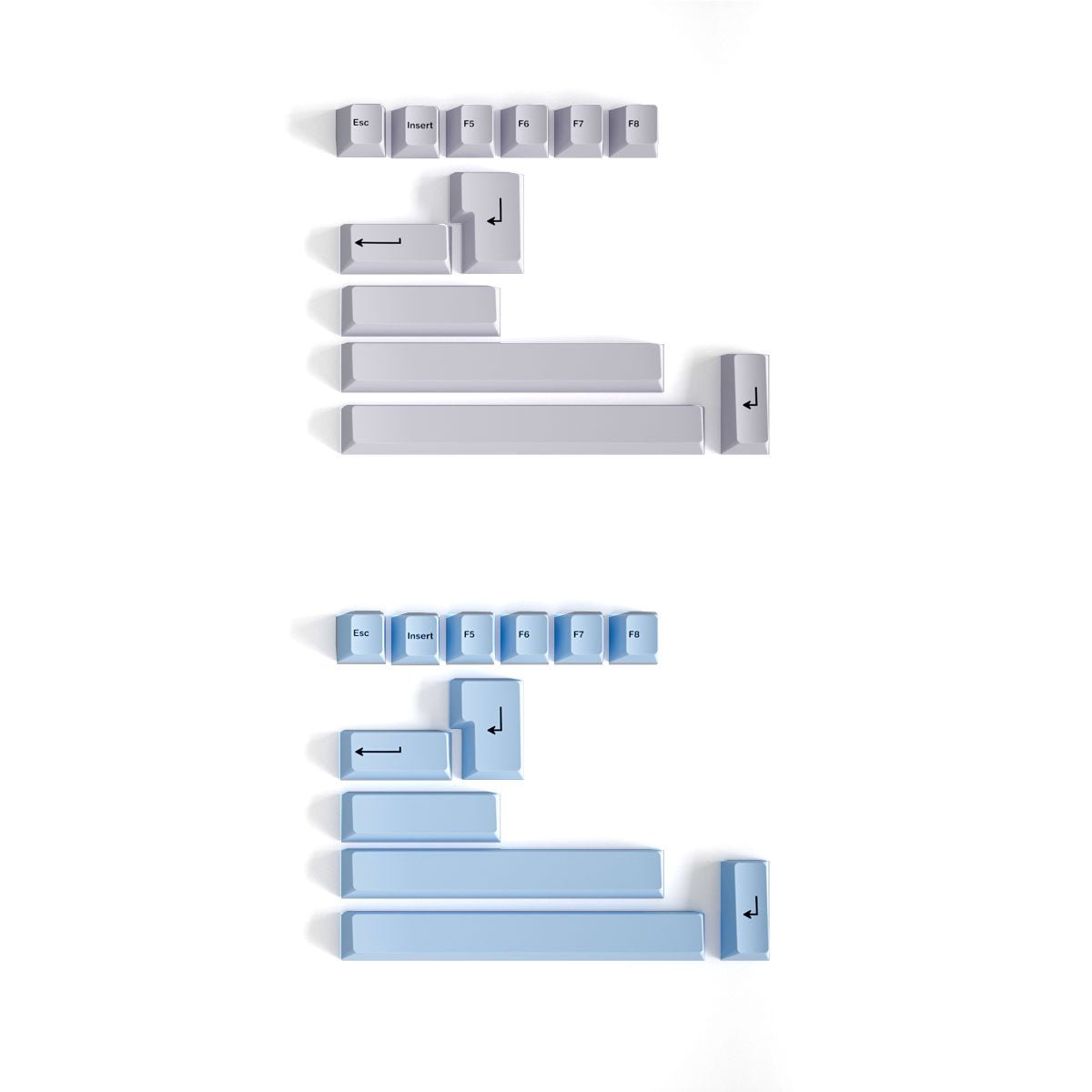 Geekark BoW Keycap Set Dye-Sub PBT - Divinikey