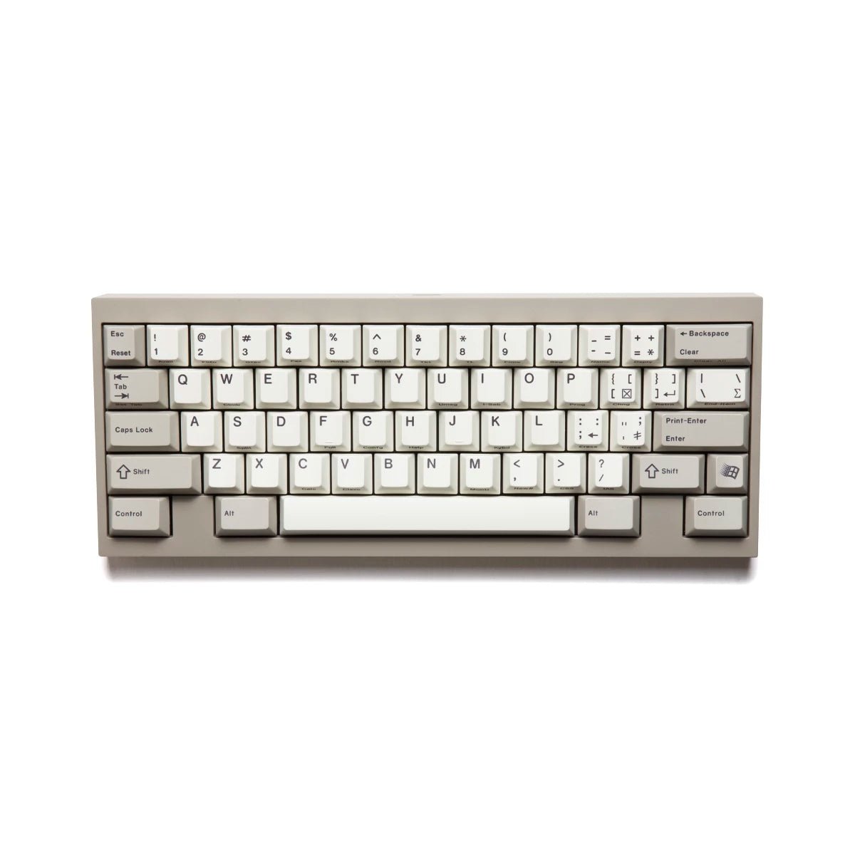 JC Studio Desko Black Keycap Set Dye-Sub PBT - Divinikey