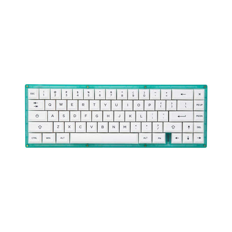 KAT BOW 226 White Keycap Set Dye-Sub PBT - Divinikey