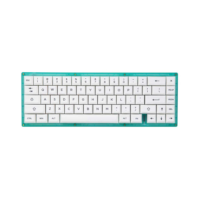 KAT BOW 226 White Keycap Set Dye-Sub PBT - Divinikey