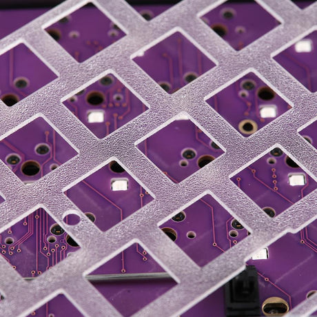KBDfans 65% Polycarbonate Plate - Divinikey