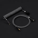 KBDfans Black Grey Handmade USB-C Cable - Divinikey