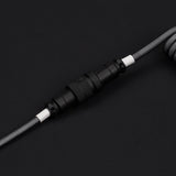 KBDfans Black Grey Handmade USB-C Cable - Divinikey