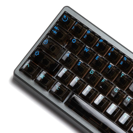 KBDfans Clear Aurora Keycaps UV Polycarbonate - Divinikey