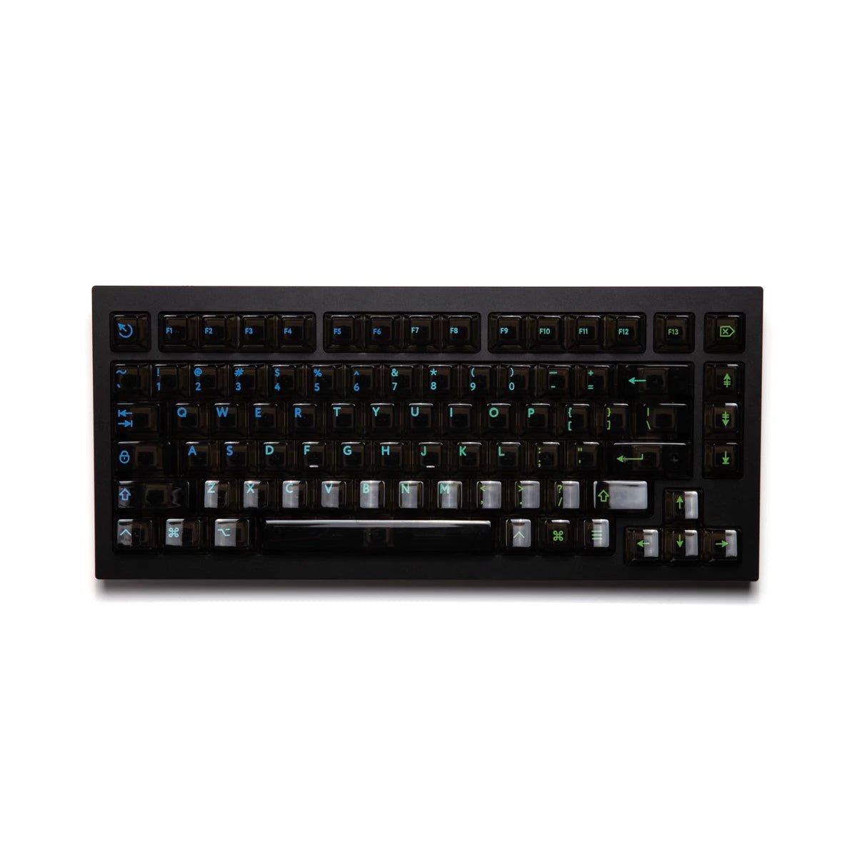 KBDfans Clear Aurora Keycaps UV Polycarbonate - Divinikey