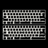 KBDfans DZ60 CNC 60% Plate Aluminum/Brass - Divinikey