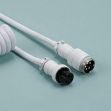 KBDfans Flash White Custom Handmade USB-C Cable - Divinikey