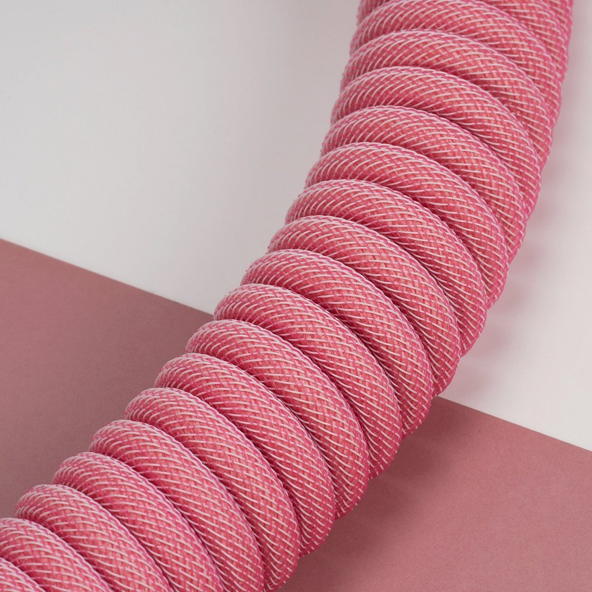 KBDfans Pink Custom Handmade USB-C Cable - Divinikey