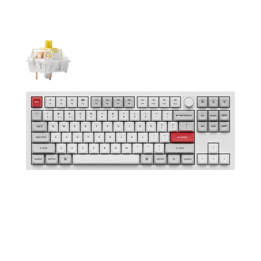 Keychron Q3 Pro Wireless TKL Keyboard - Divinikey