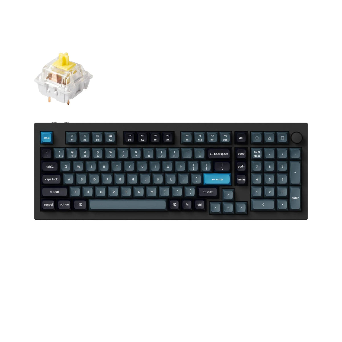 Keychron Q5 Pro 96% Wireless Keyboard - Divinikey
