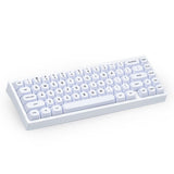 MA White Keycap Set Dye-Sub PBT - Divinikey