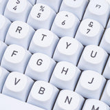 MA White Keycap Set Dye-Sub PBT - Divinikey