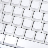 NP PBT Blank White Keycap Set - Divinikey