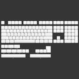 NP PBT Blank White Keycap Set - Divinikey